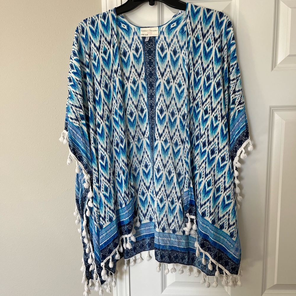 Bobbie Brooks Blue Kimono